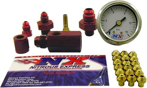 Nitrous Express 15519 Master Flo-Check System with Gauge in Saudi Arabia