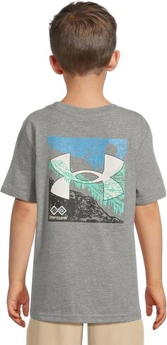 شعار Under Armour UA TECH Twist Big SS، شعار Big Twist Blue، 2T in Kuwait