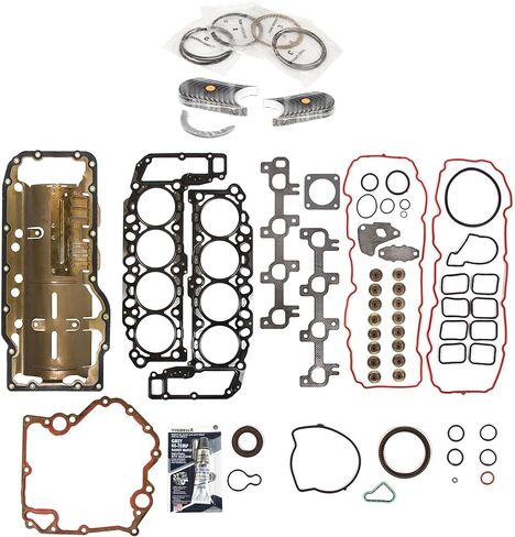 MA-4216959972-4 حلقات مجموعة الحشية الكاملة متوافقة مع/ل 99-03 دودج داكوتا دورانجو جيب 4.7 in Saudi Arabia