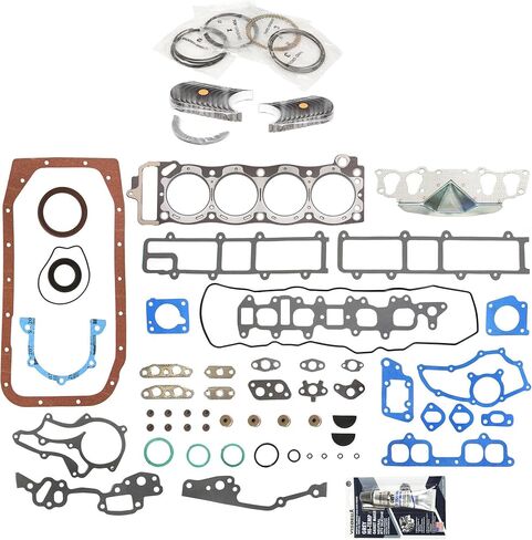 MA-4216957510-7 حلقات مجموعة الحشية الكاملة متوافقة مع/ل 85-95 تويوتا 4Runner بيك آب Celica 22r 22RE in Saudi Arabia