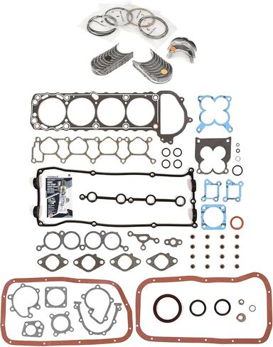 MA-4216958234-2 Full Gasket Set Bearings Rings Compatible With/For 98-04 Nissan Frontier Xterra 2.4 DOHC KA24DE in Saudi Arabia