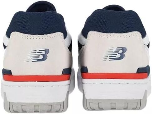 حذاء رياضي New Balance 550، أبيض/علكة/أبيض، 12 US Women/10.5 US Men in Saudi Arabia