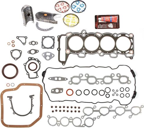 MA-4216958333-3 Full Gasket Set Bearings Rings Compatible With/For 91-94 Nissan NX Sentra Infiniti 2.0 SR20DE in Saudi Arabia
