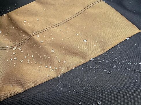 Tan Seat Covers for Cars Trucks SUV, Universal Canvas Tactical Multi-Pockets Organizers Rain Defender, Waterproof Seat Protectors Front Set (Tan) in Saudi Arabia