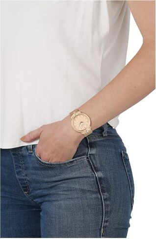 Versus Versace Collection Luxury Womens Watch Timepiece with a Stainless Steel Bracelet Featuring a Two Tone Case and White Dial in Saudi Arabia