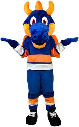Blue Dragon Monster Beast Mascot Costume Adult Cosplay Marketing Planning Cartoon in Saudi Arabia