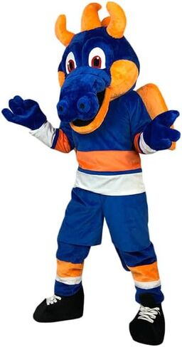 Blue Dragon Monster Beast Mascot Costume Adult Cosplay Marketing Planning Cartoon in Saudi Arabia