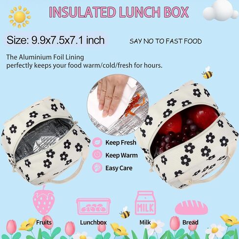 School Backpack for Girls Cherry Bookbag with Lunch Box Set Age 8-14 Teens Backpack Elementary Middle School Corduroy Coquette Mochilas Para Niñas (Cherry Beige) in Kuwait