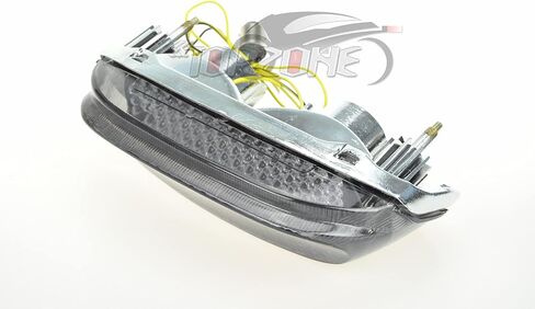 Topzone Fit Kawasaki 1993-2001 ZX1100 Ninja ZX-11 ؛ مصباح المصباح الخلفي LED مصباح ذيل +مؤشرات إشارة الدوران المتكاملة (لون الدخان) in Saudi Arabia