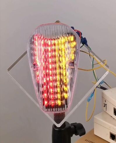 Topzone Smoke Motor Led Taillights Brake Tail Light with Integrated Turn Signal Lamp Indicators For Honda HONDA VTX 1300C; VTX 1800 C in Saudi Arabia