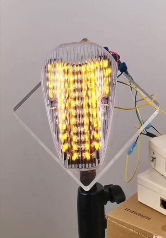 Topzone Smoke Motor Led Taillights Brake Tail Light with Integrated Turn Signal Lamp Indicators For Honda HONDA VTX 1300C; VTX 1800 C in Saudi Arabia
