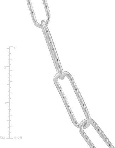 Silpada 'Graffetta' Chain Necklace, Textured in Sterling Silver, 16" + 2" in Saudi Arabia