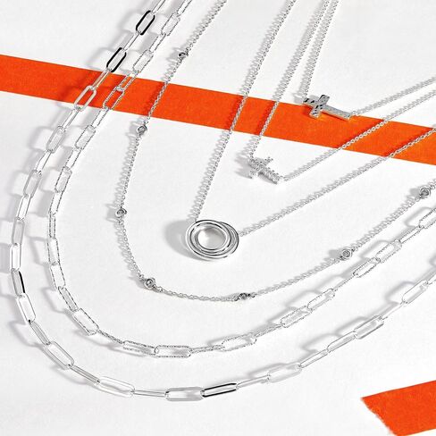 Silpada 'Graffetta' Chain Necklace, Textured in Sterling Silver, 16" + 2" in Saudi Arabia