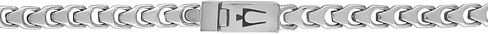 Bulova Link Stainless Steel Chain Necklace | 8mm | 24 Inches in Saudi Arabia
