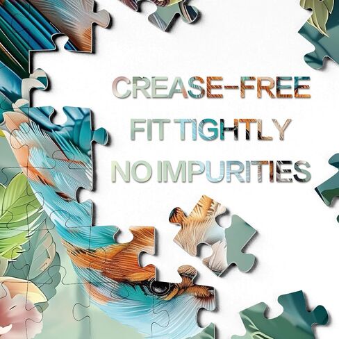 Colorful Bird Parrot Jigsaw Puzzle 1000 Piece for Adult, Pretty Art Aesthetic Jigsaw Puzzles, Animal Cute Funny Nature Puzzle in Saudi Arabia
