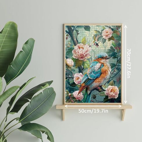 Colorful Bird Parrot Jigsaw Puzzle 1000 Piece for Adult, Pretty Art Aesthetic Jigsaw Puzzles, Animal Cute Funny Nature Puzzle in Saudi Arabia