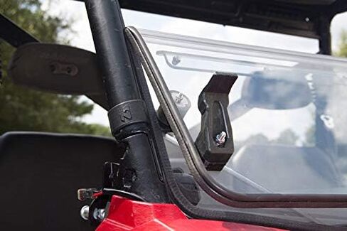 Seizmik UTV بالعكس مرة أخرى متوافقة مع Polaris الحجم الكامل Pro-Fit Ranger 2015-2022 UTV نماذج | بولي كربونات مقاومة للأشعة فوق البنفسجية | كل التضاريس الزجاج الأمامي | جنبا إلى جنب الملحقات in Kuwait