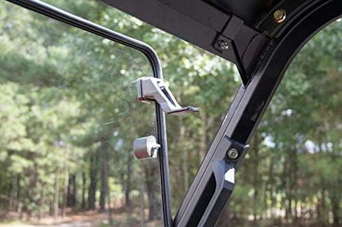 Seizmik UTV بالعكس مرة أخرى متوافقة مع Polaris الحجم الكامل Pro-Fit Ranger 2015-2022 UTV نماذج | بولي كربونات مقاومة للأشعة فوق البنفسجية | كل التضاريس الزجاج الأمامي | جنبا إلى جنب الملحقات in Kuwait