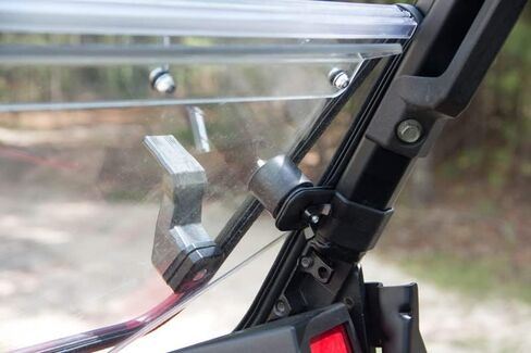 Seizmik UTV بالعكس مرة أخرى متوافقة مع Polaris الحجم الكامل Pro-Fit Ranger 2015-2022 UTV نماذج | بولي كربونات مقاومة للأشعة فوق البنفسجية | كل التضاريس الزجاج الأمامي | جنبا إلى جنب الملحقات in Kuwait