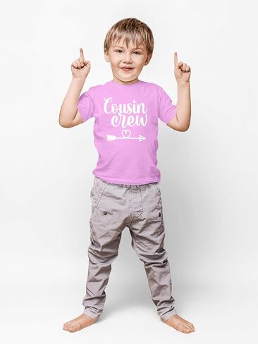 Cousin Crew - Toddler Clothes - Cute Kids Family Tshirt Funny Children Boy and Girl Outfit Tee in Kuwait
