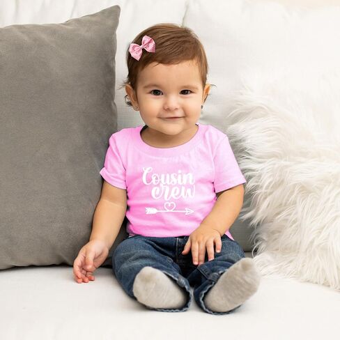 Cousin Crew - Toddler Clothes - Cute Kids Family Tshirt Funny Children Boy and Girl Outfit Tee in Kuwait