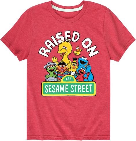 Sesame Street- نشأ على قميص رسومات شارع Sesame Street و Toddler in Kuwait
