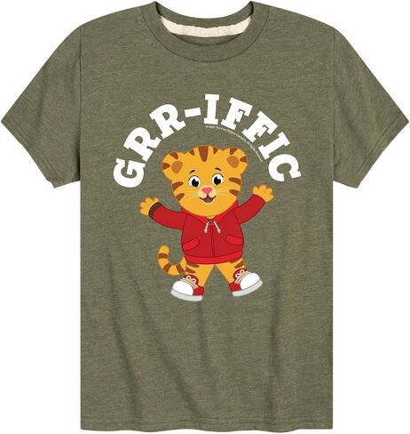 Daniel Tiger - Grrific Daniel Tiger - Youth Short Sleeve T-Shirt in Saudi Arabia