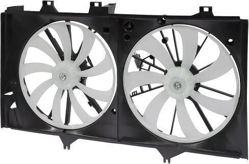 Scitoo 620-594 Electric Radiator Contenser محرك مروحة التبريد المزدوجة الملائمة لعام 2013-2018 لـ Toyota لـ Avalon 2012-2017 لـ Toyota for Camry in Kuwait