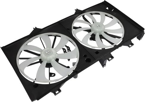 Scitoo 620-594 Electric Radiator Contenser محرك مروحة التبريد المزدوجة الملائمة لعام 2013-2018 لـ Toyota لـ Avalon 2012-2017 لـ Toyota for Camry in Kuwait