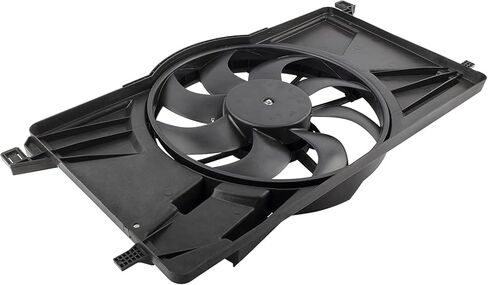 621606 Radiator Cooling Fan Assembly Without Control Module for Ford Focus 2.0L 2012-2018, for Ford Focus 2.3L Turbocharged 2016-2018, for Ford Focus 1.0L Turbocharged 2018 BV6Z-8C607-K 622800 in Saudi Arabia