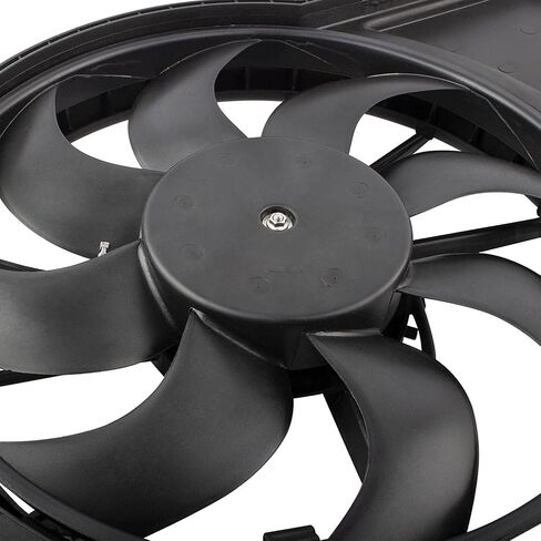 621606 Radiator Cooling Fan Assembly Without Control Module for Ford Focus 2.0L 2012-2018, for Ford Focus 2.3L Turbocharged 2016-2018, for Ford Focus 1.0L Turbocharged 2018 BV6Z-8C607-K 622800 in Saudi Arabia
