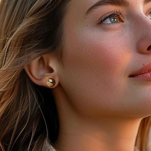 Ross-Simons 14kt Yellow Gold Ball Stud Earrings in Kuwait