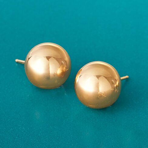 Ross-Simons 14kt Yellow Gold Ball Stud Earrings in Kuwait