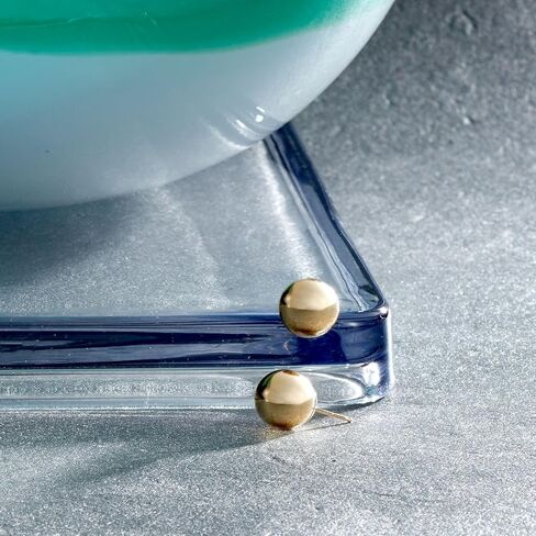 Ross-Simons 14kt Yellow Gold Ball Stud Earrings in Kuwait