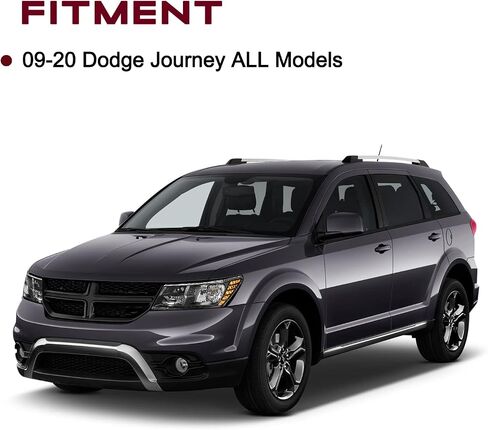 JSBOYAT Fits for 2009-2020 Dodge Journey Headlight Assembly Replacement OE Headlamp Driver and Passenger Side in Saudi Arabia