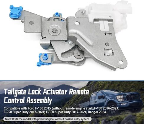 مشغل قفل الباب الخلفي ملائم لـ Ford F-150 F-250 F-350 Super Duty Ranger 2015-2024 ، مشغل مزلاج Trunk Trunk Remote استبدال HC3Z-9943170-C FL3Z-9943170-B DLA1544 in Saudi Arabia