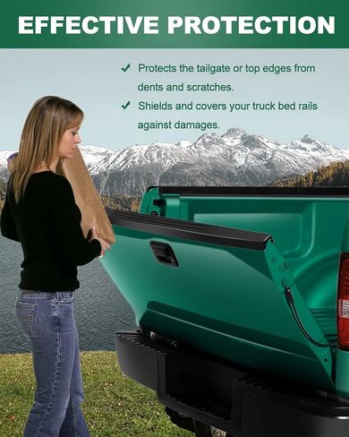 CAP Scitoo 1PC Tailgate Labound Cap 2009-2018 for Dodge for Ram Pickup Accessories Matte Black Top Top Beach Tableding Thamp in Saudi Arabia