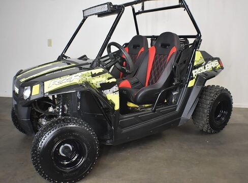 YOUTH Polaris RZR 170 Youth Seats (Pair) (Blue) in Saudi Arabia