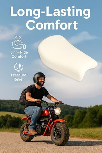 JMChstore Red Retro Design Mini Bike Seat for Massimo Trailmaster Hurricane MB200 MB200-2 ، for Baja Warrior WR65 ، Mini Baja ، Baja Heat Carbon 66cc HT65 MB165 Trail Pike Cushion Parts in Saudi Arabia