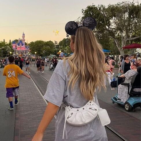 Handmade Sparkly Mouse Ears Headband for Adults & Kids | Upgraded Wide Band |Velvet Non-Slip Band, All-Day Comfort in Kuwait