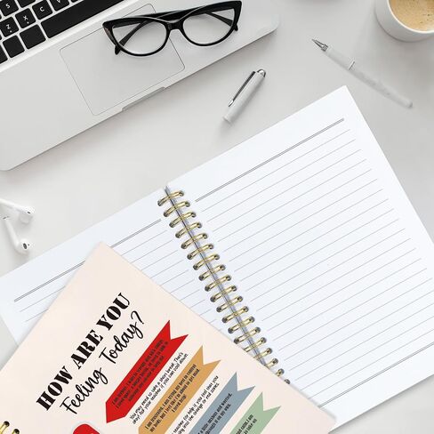 Motivational Quote Spiral Notebook,Boho Rainbow I Am Kind Lined Notebook Hardcover,College Ruled Notebook Journal for Writing,Inspirational Gifts for Kids Student,5.5x8.3 in Saudi Arabia