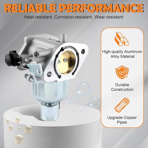 16 853 19-S Carburetor Carb For Kohler KT725 KT730 KT735 KT740 KT745 Engines Replace 1685319-S 16 853 19S 3285334-S 3285350-S 3285363-S with Air Filter Fuel Pump in Saudi Arabia