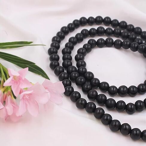 أصلي Karungali Malai Mala 108 Beads & Karungali Malai Combo للرجال والنساء مختبر مختبر أسود خشب الأبنوس Karungali Mala & in Saudi Arabia
