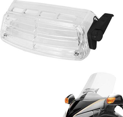 TCMT Smoked Windshield Windscreen Fresh Air Vent Fits For Honda Goldwing GL1800 2004 2005 2006 2007 2008 2009 2010 2011 2012 2013 2014 2015 2016 2017 in Saudi Arabia