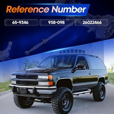 30.24'' - 31.81'' Front Drive Shaft Prop Shaft Driveshaft Assembly Fit for Chevrolet GMC K1500 K2500 1988-1994| K1500 K2500 Suburban Blaze Yukon K3500 1992-1994, OE 65-9346, 26022466 in Saudi Arabia