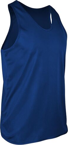 Game Gear Men’s Tricot Nylon Sleeveless Running Tank Top, Athletic Clothing TR-903-CB (16 Colors) in Kuwait
