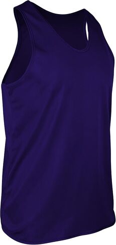 Game Gear Men’s Tricot Nylon Sleeveless Running Tank Top, Athletic Clothing TR-903-CB (16 Colors) in Kuwait