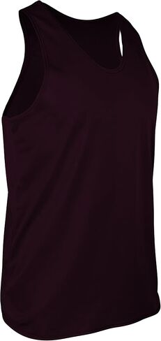 Game Gear Men’s Tricot Nylon Sleeveless Running Tank Top, Athletic Clothing TR-903-CB (16 Colors) in Kuwait