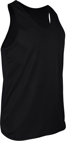 Game Gear Men’s Tricot Nylon Sleeveless Running Tank Top, Athletic Clothing TR-903-CB (16 Colors) in Kuwait