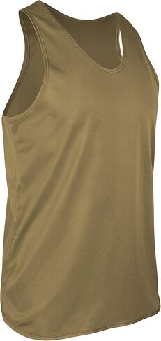 Game Gear Men’s Tricot Nylon Sleeveless Running Tank Top, Athletic Clothing TR-903-CB (16 Colors) in Kuwait